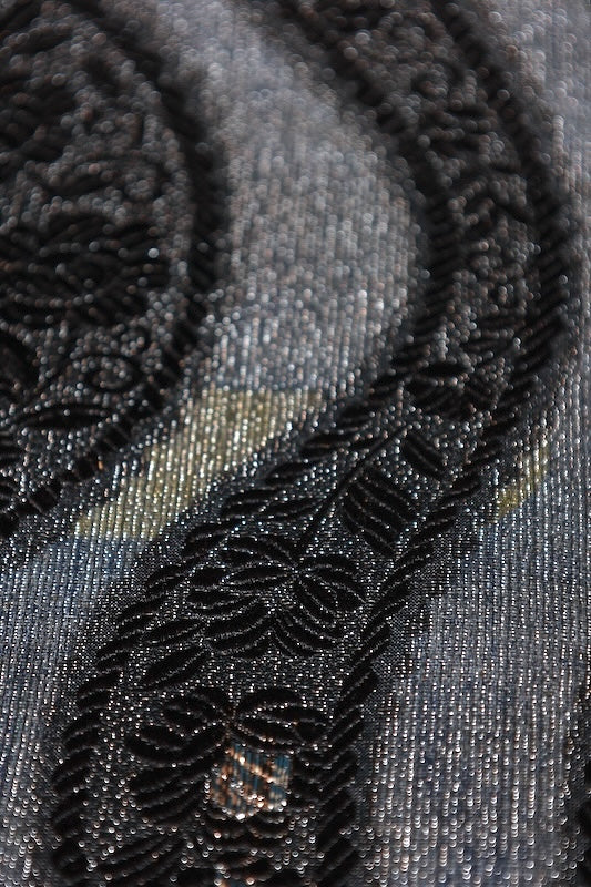 Japanese yukata sash belt (Hanhaba-obi) polyester/189