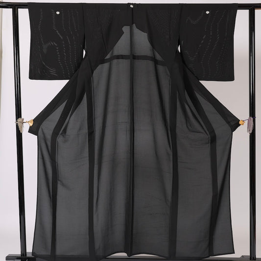 Japanese kimono (Mohuku) M-size 100% silk / 1384