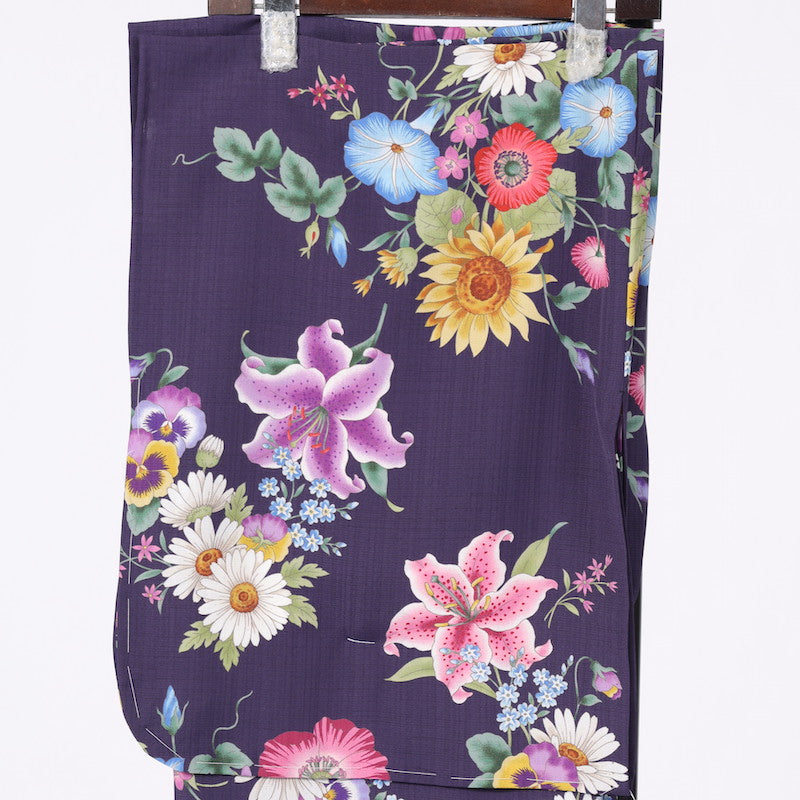 Japanese Yukata polyester New / 1393