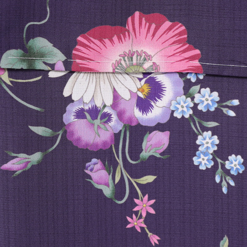 Japanese Yukata polyester New / 1393