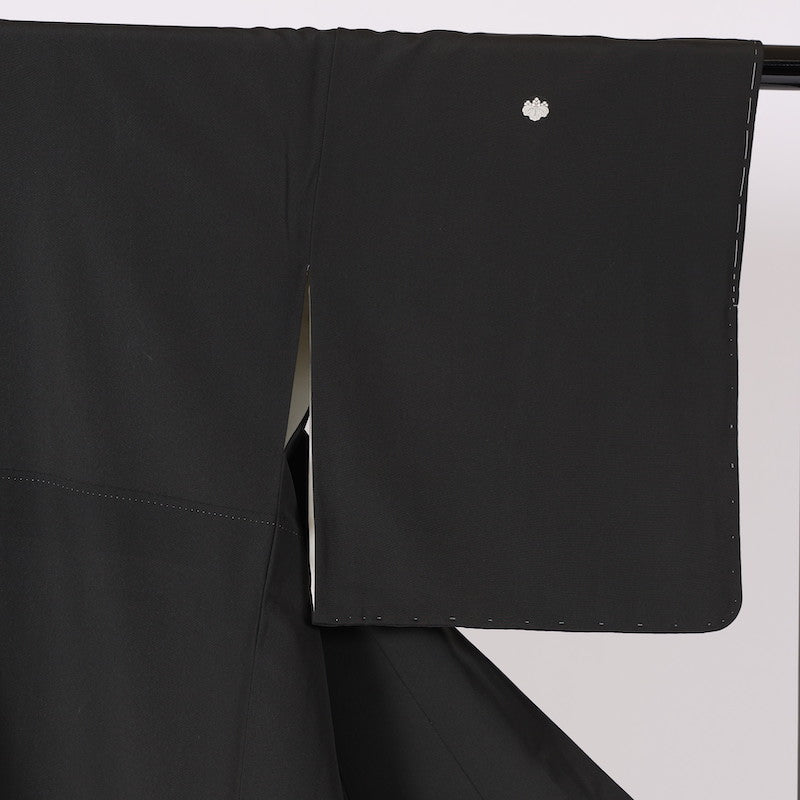 kimono (Kurotomesode) L-size 100% silk / 1394