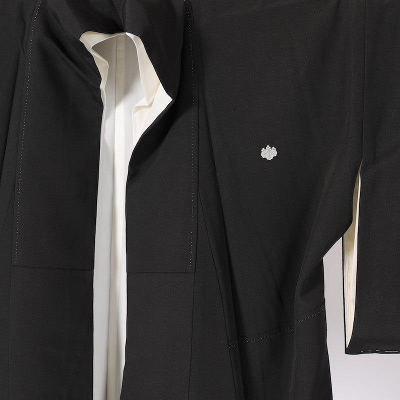 kimono (Kurotomesode) L-size 100% silk / 1394