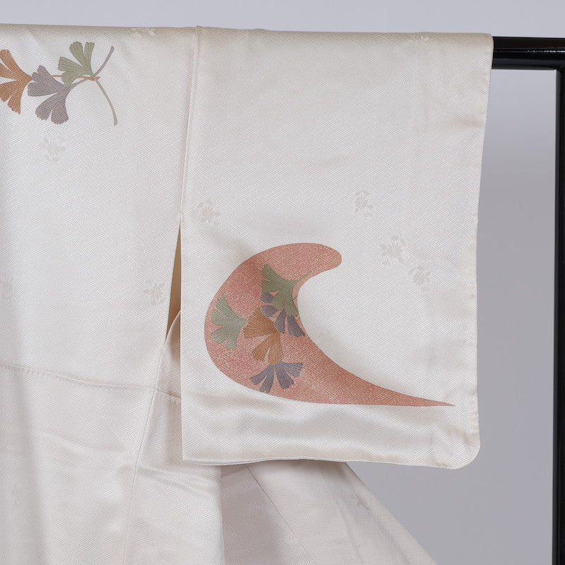 kimono (Houmongi) M-size 100% silk / 1396