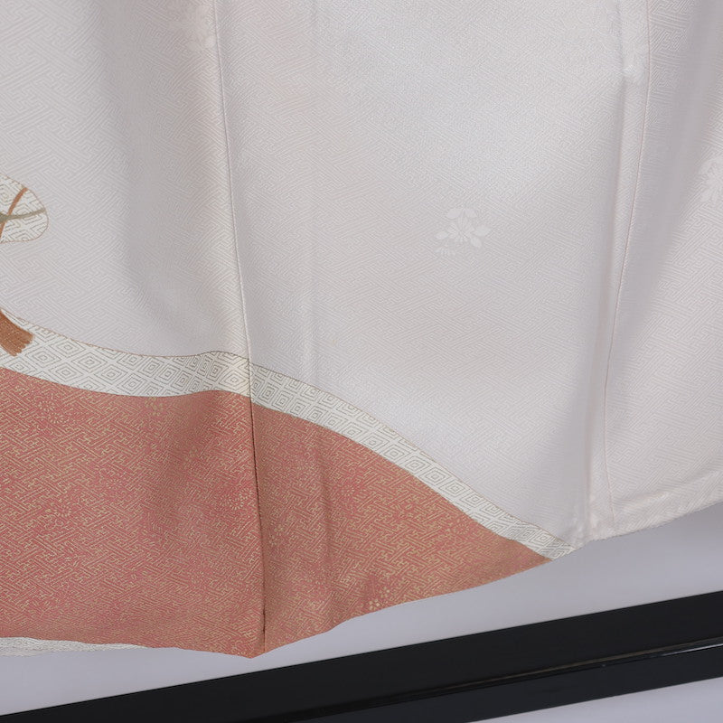 kimono (Houmongi) M-size 100% silk / 1396