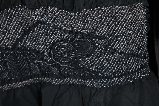 Japanese kimono used sash belt (Heko-obi) men's polyester /G106