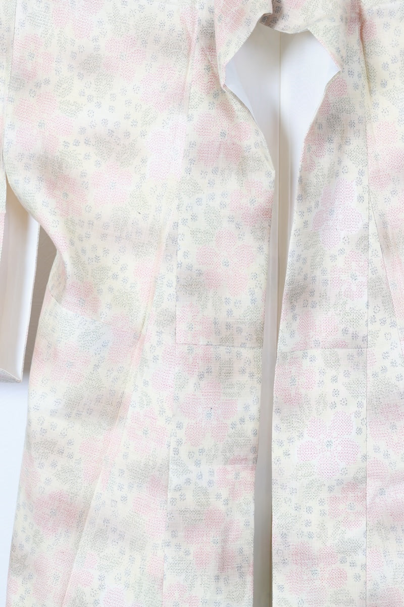 Tsumugi kimono Natural color /R477