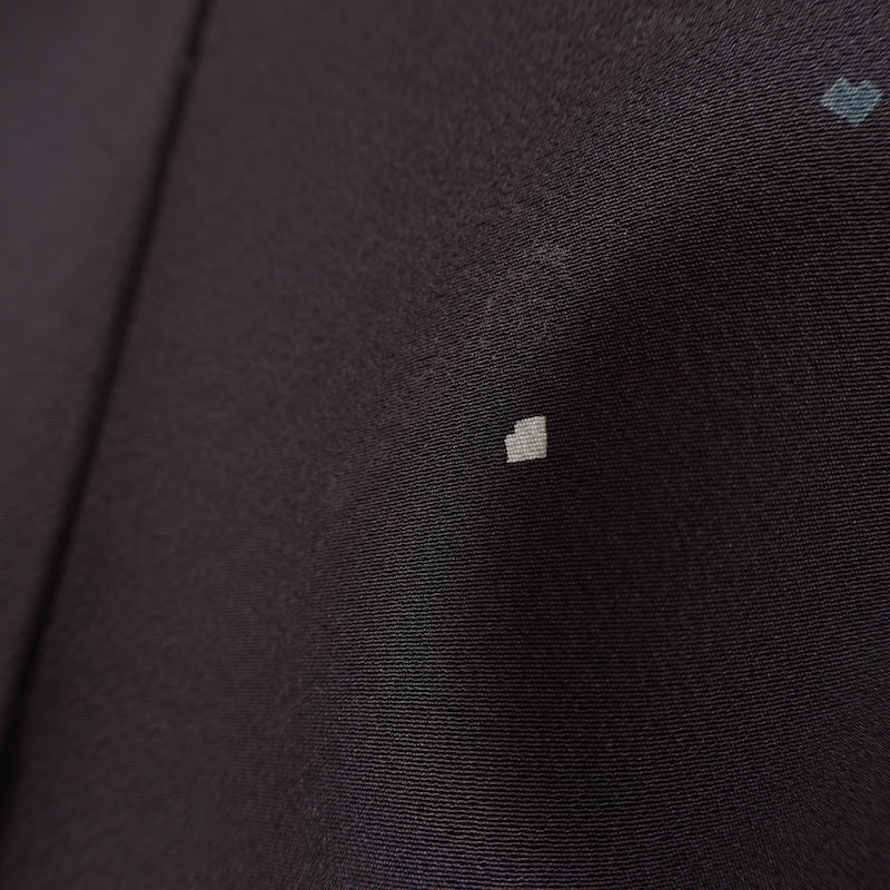 Japanese used kimono (Komon) M-size 100% silk / A325