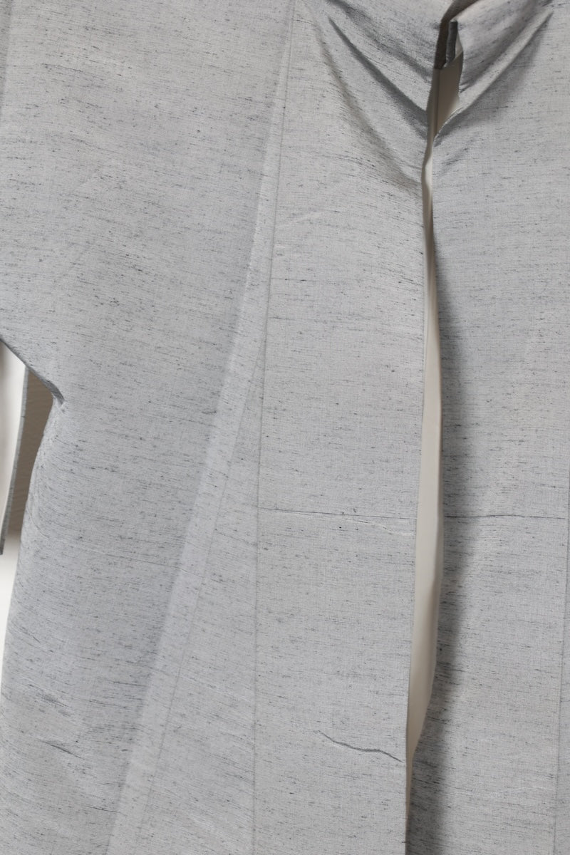 tsumugi kimono grey /R462