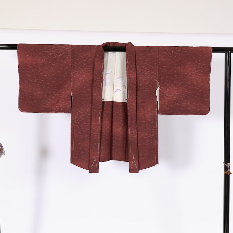 Japanese kimono coat New SizeS100%silkA335