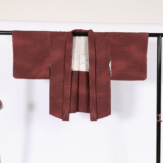 Japanese kimono coat New SizeS100%silkA335