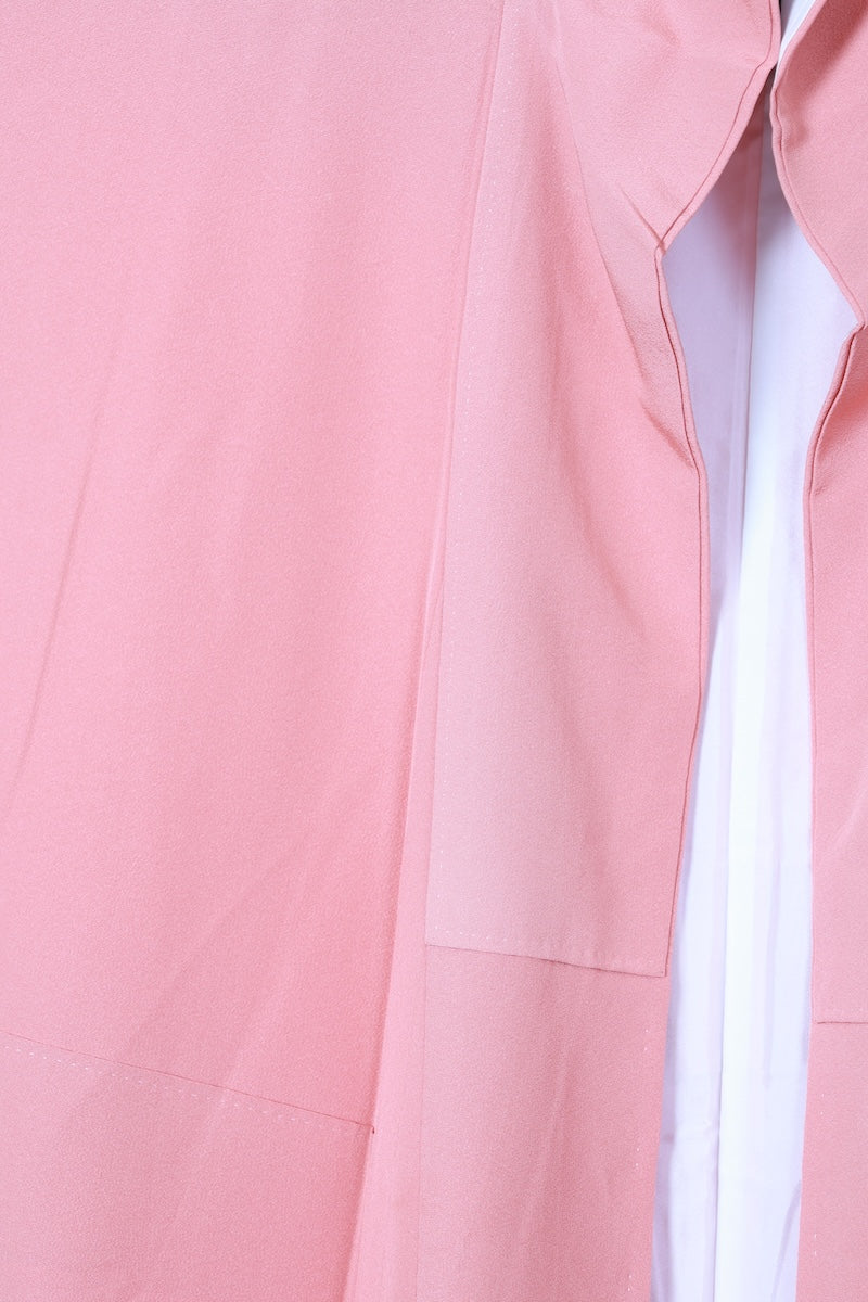 Houmongi kimono Coral pink gold Pre-owned /R502