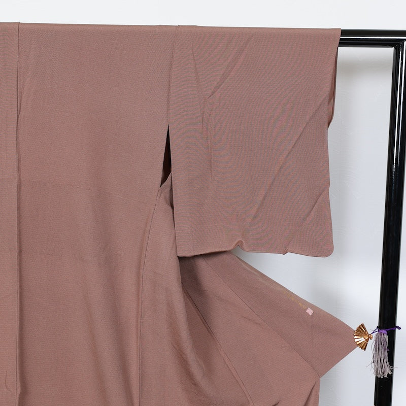 Japanese kimono<komon>-size S silk 100% silk /T13