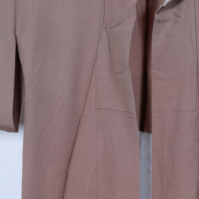 Japanese kimono<komon>-size S silk 100% silk /T13