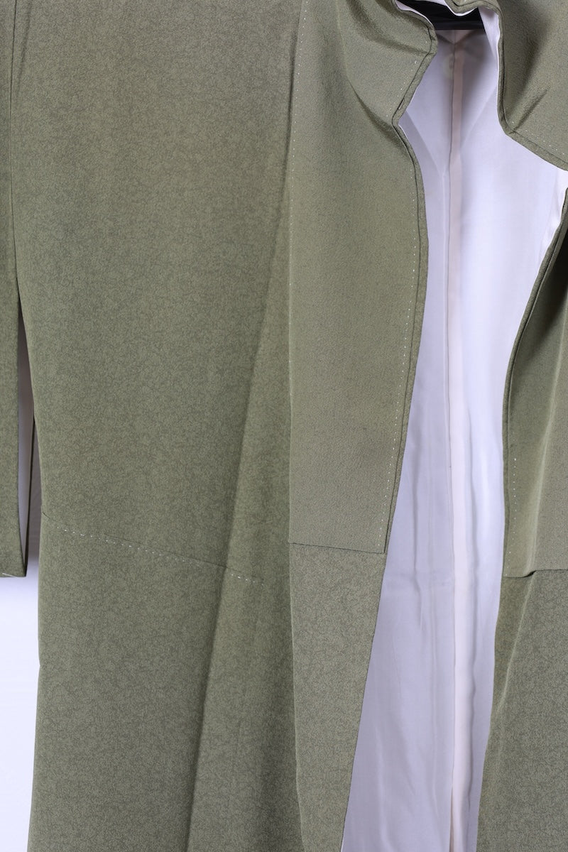 Houmongi kimono green ink Hand-drawn New and unused item /R498