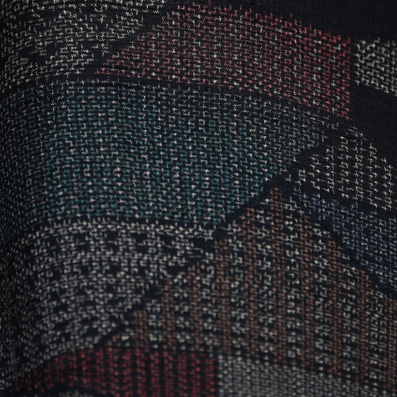 Japanese kimono<tsmugi>-size M silk 100% silk /T15