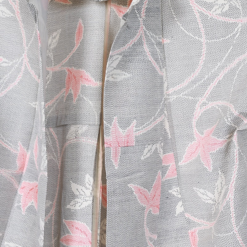 Japanese kimono<tsumigi>-size M silk 100% silk /T18