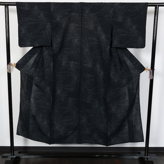 Japanese kimono<komon>-size S silk 100% silk / T22