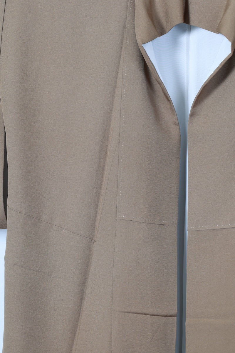 Irotomesode kimono brown gold Pre-owned / R484