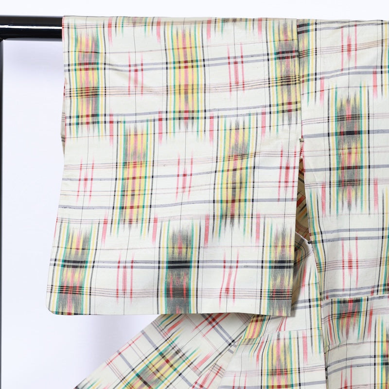 Japanese kimono<tsmugi>-size S silk 100% silk /T32
