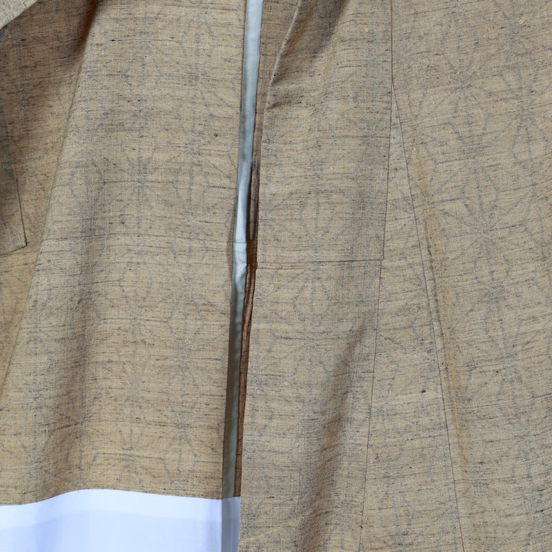 Japanese kimono<tsmugi>-size M silk 100% silk /T37