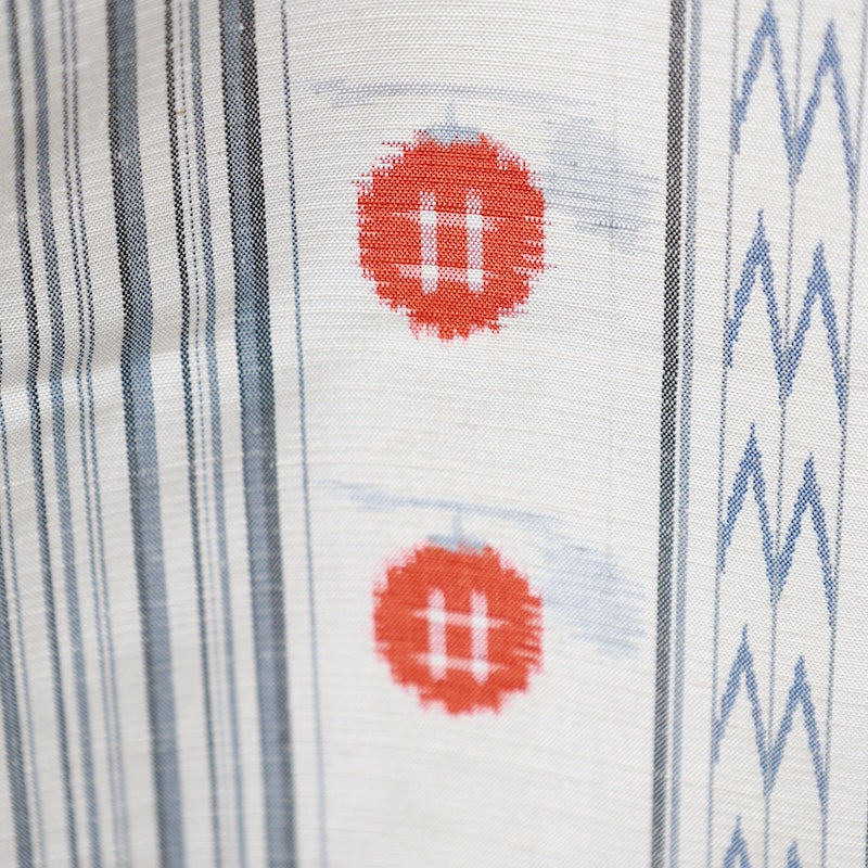 Japanese kimono<tsmugi>-size L silk 100% silk /T42