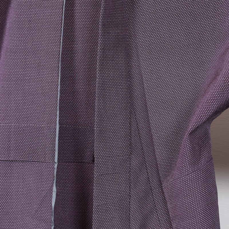 Japanese kimono used<tsumugi>-size M silk 100% silk /T43