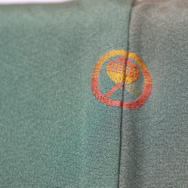 Japanese kimono used <tsukesage>-size M silk 100% silk /T51