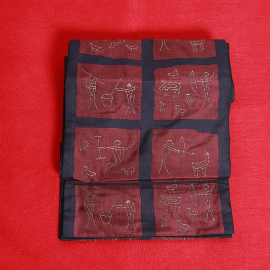 Japanese kimono used sash belt (Fukuro-obi) 100% silk /E