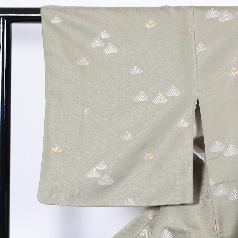 apanese kimono used <>-size M silk 100% silk /T64