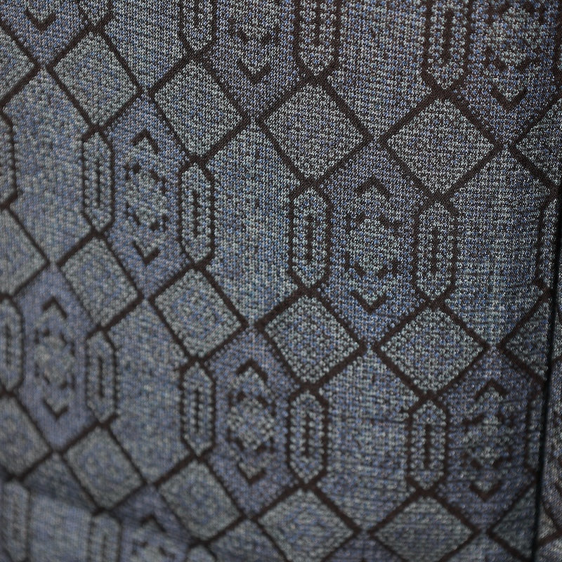 Japanese kimono used <komon>-size M silk 100% silk /T67