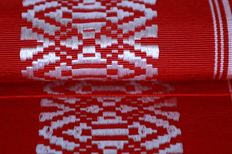 Used sash belt (nagoya-obi) 100% silk /399