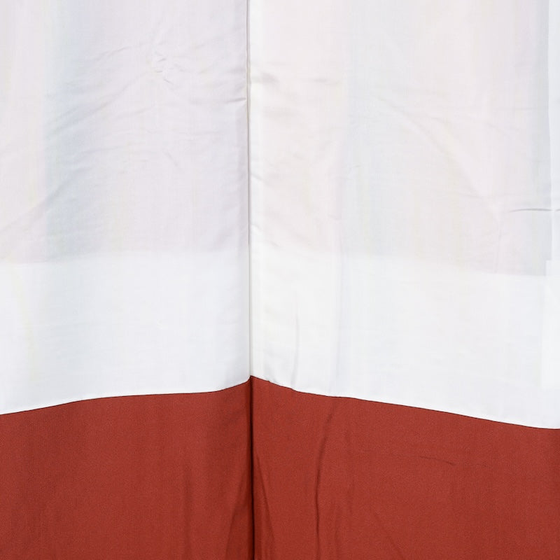 apanese kimono New<tsumugi>-size L silk 100% silk /T68