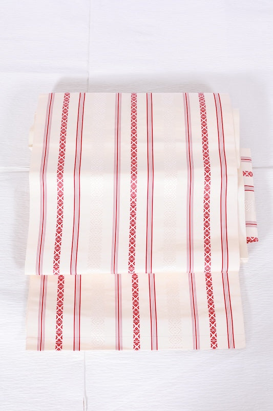 Used sash belt (nagoya-obi) 100% silk /A384