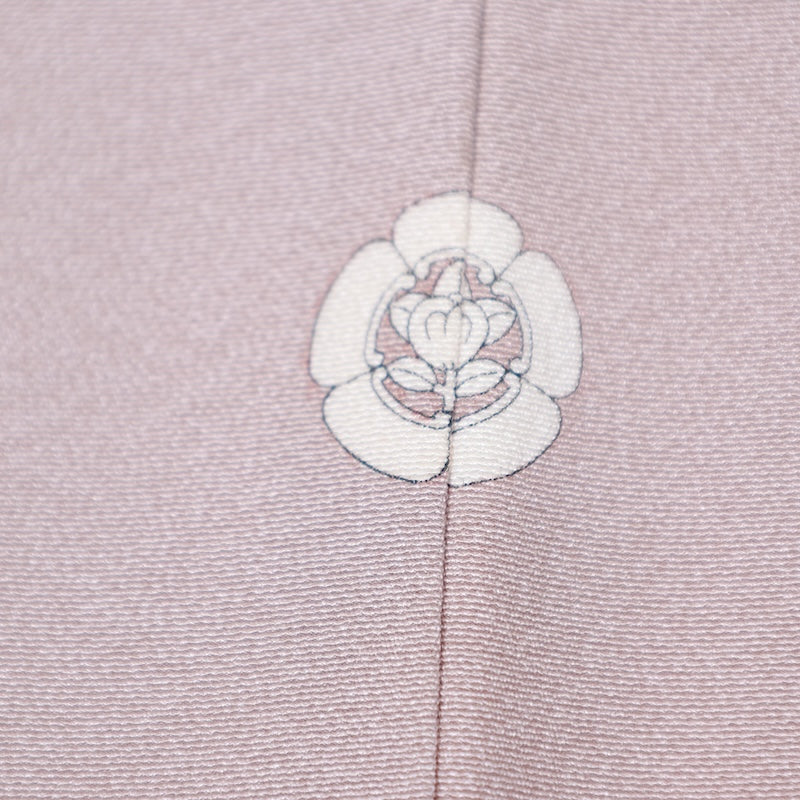 Japanese kimono used <irotome>-size M silk 100% silk /T76