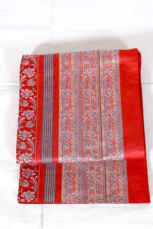Used sash belt (nagoya-obi) 100% silk /A387