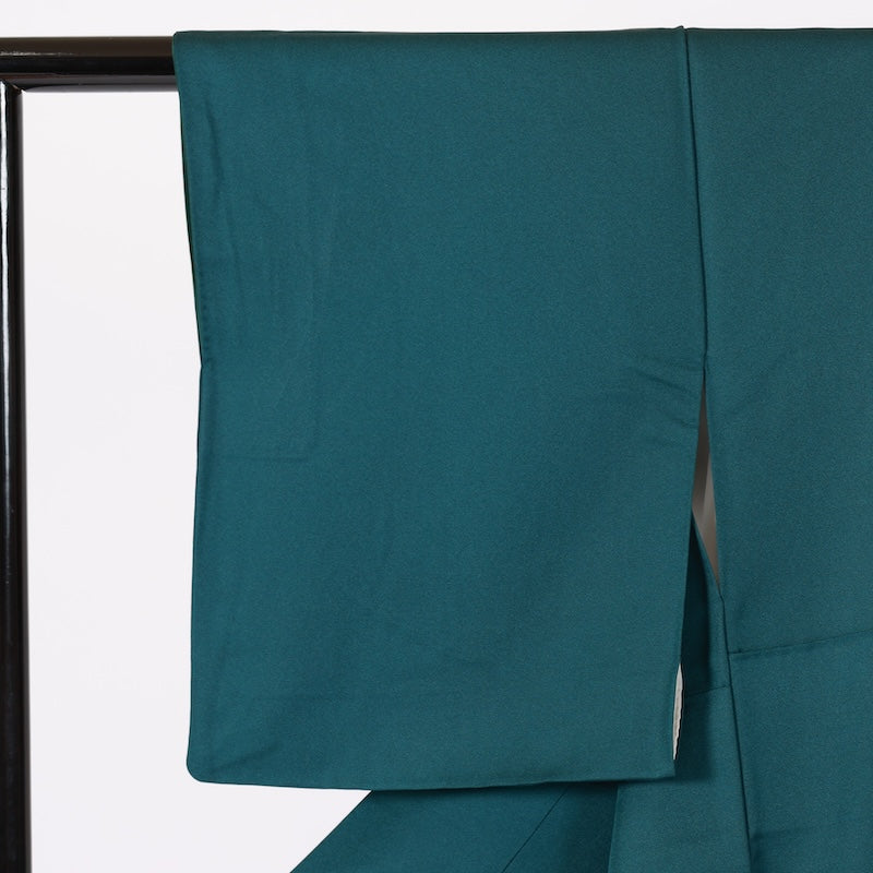 Japanese kimono used <houmongi> Msize silk 100% /T578