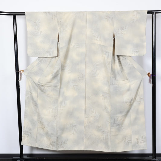 Japanese kimono used <Komon> Msize silk 100% /T94