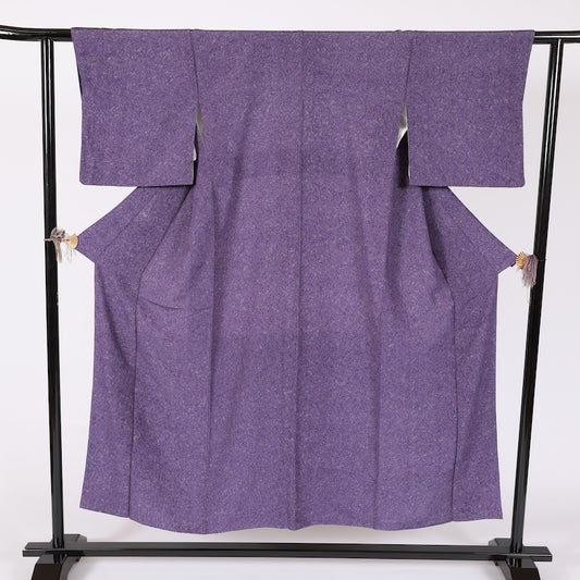 Japanese kimono used <komon> Msize silk 100% /T667