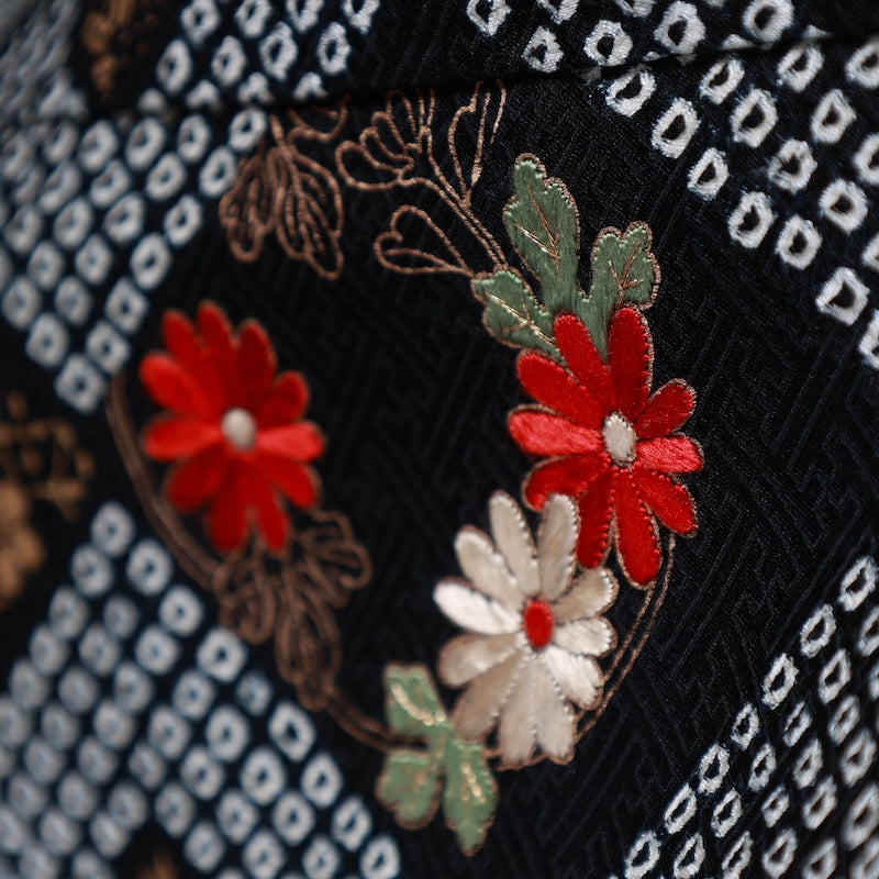 Japanese kimono used <houmongi>-size S silk 100% silk /T99