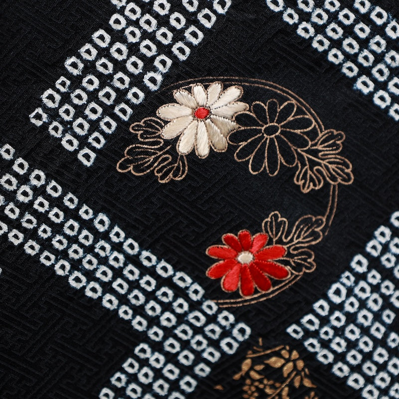 Japanese kimono used <houmongi>-size S silk 100% silk /T99