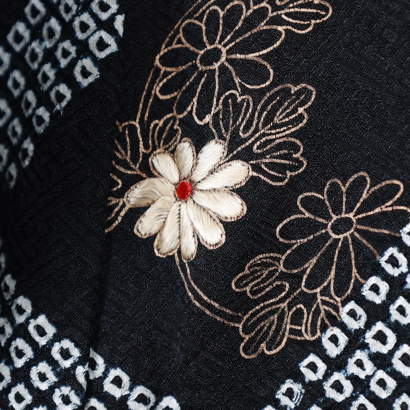 Japanese kimono used <houmongi>-size S silk 100% silk /T99