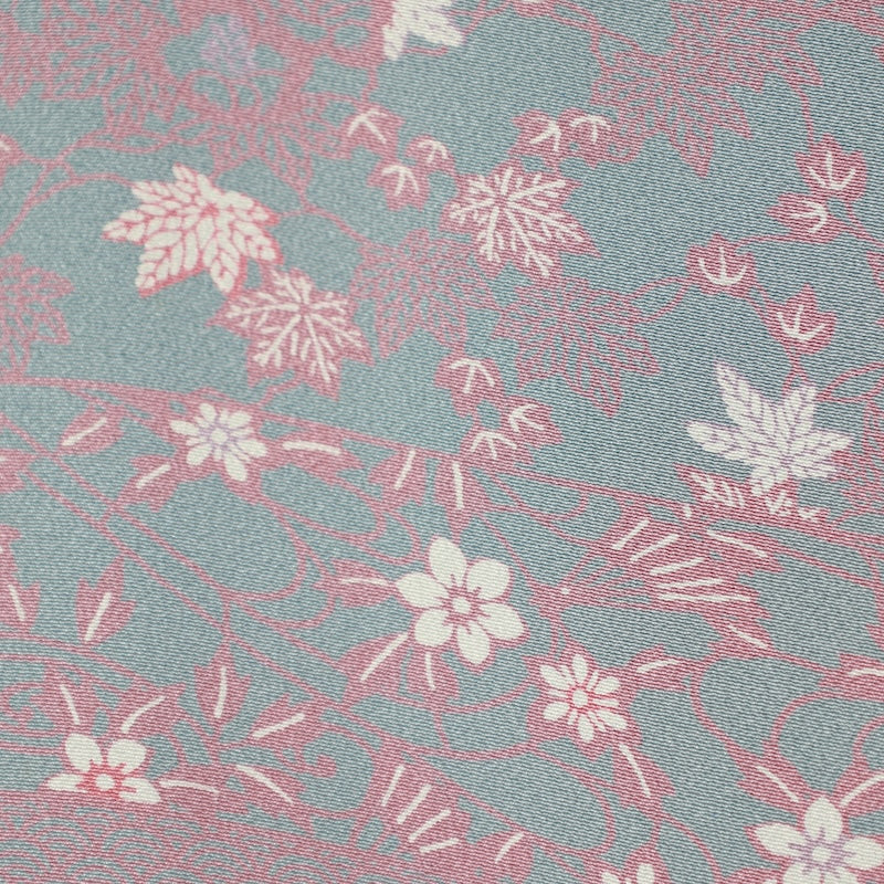 Japanese kimono Unused <Komon> Msize silk 100% /D003