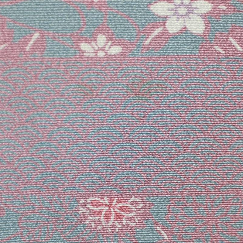 Japanese kimono Unused <Komon> Msize silk 100% /D003