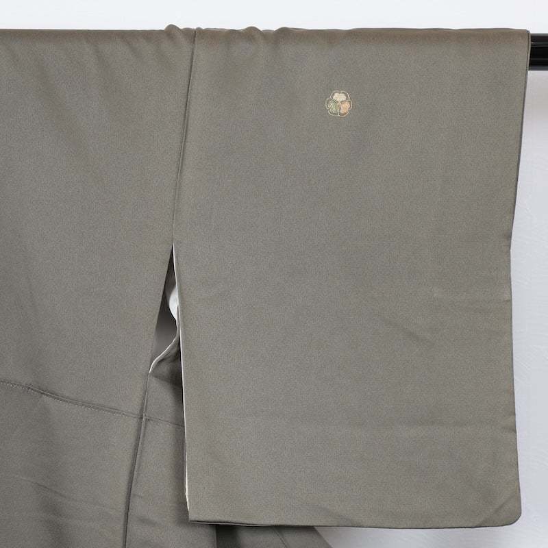 Japanese kimono used <irotome>-size M silk 100% silk /T80