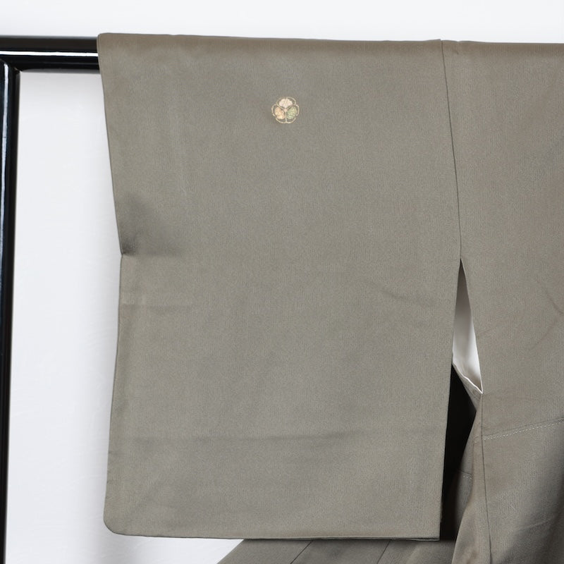 Japanese kimono used <irotome>-size M silk 100% silk /T80