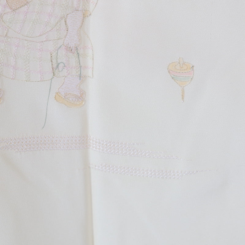Wear under the kimono undershirt(Nagazyuban) M-size 100%silk / 1408