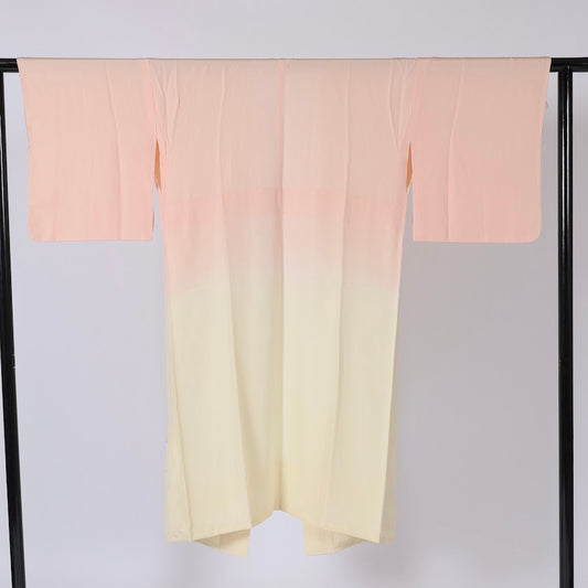 Japan used kimono undershirt(Nagazyuban) M-size 100%silk / 1408