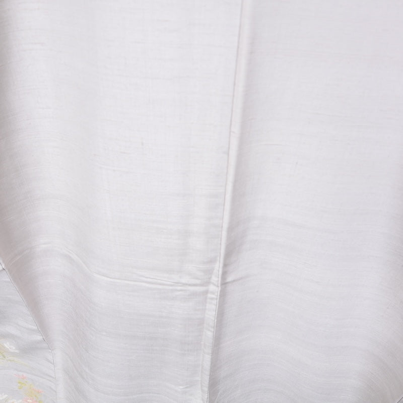 Japanese kimono New <houmongi>-size M silk 100% silk /T85