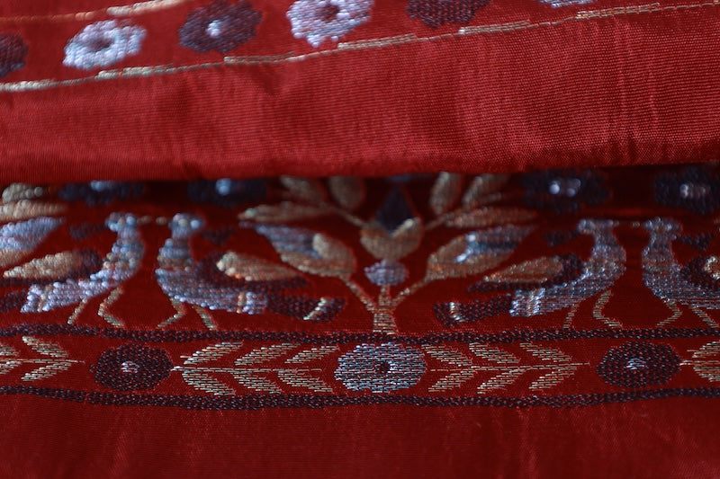 Used sash belt (nagoya-obi) 100% silk /A354