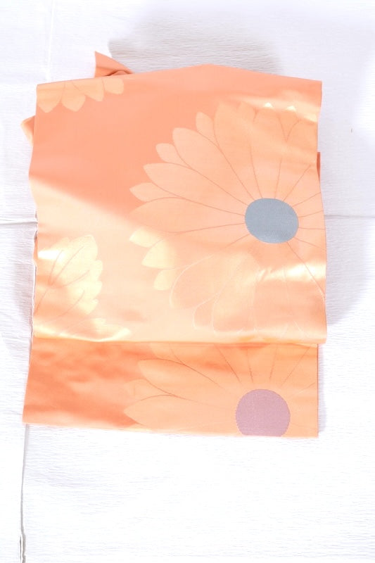 Used sash belt (nagoya-obi) 100% silk /